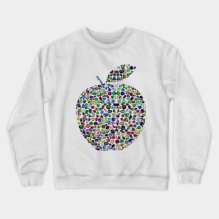 Colorful Apple Crewneck Sweatshirt